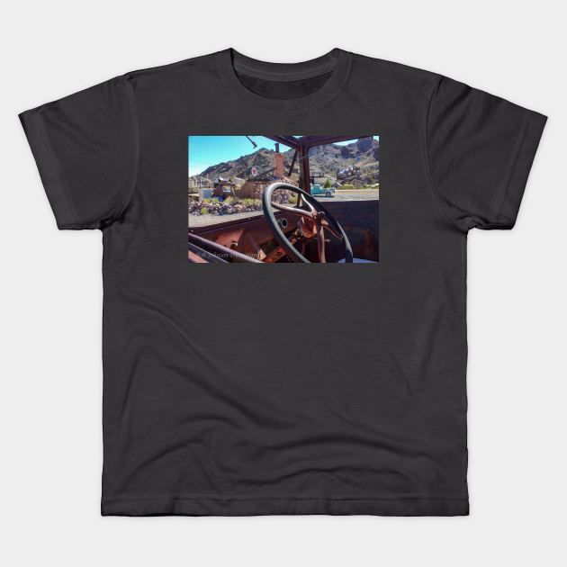 Ghost Town View Kids T-Shirt by Rob Johnson Photography
